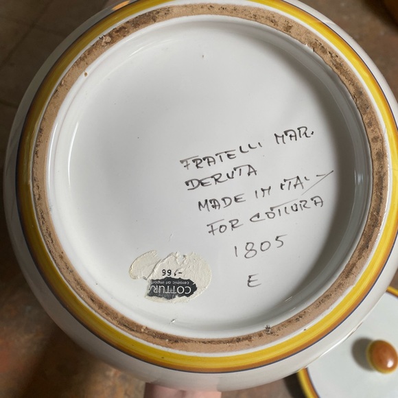 Traditional Tuscan Biscotti Jar - Picture 3 of 5